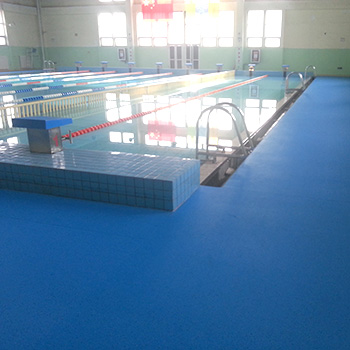 青岛市全民健身中心-泳池地板